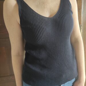 Granatowa bluzka COS