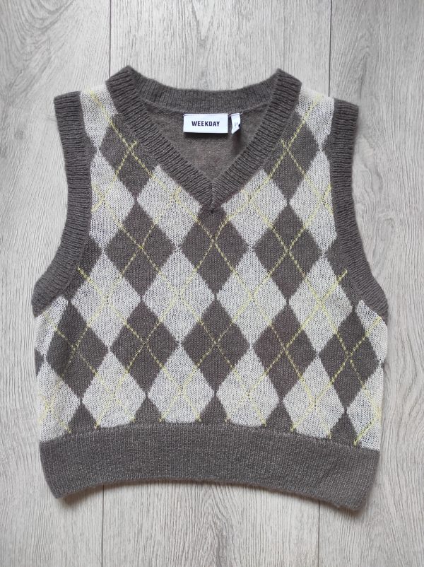 Szara kamizelka Weekday